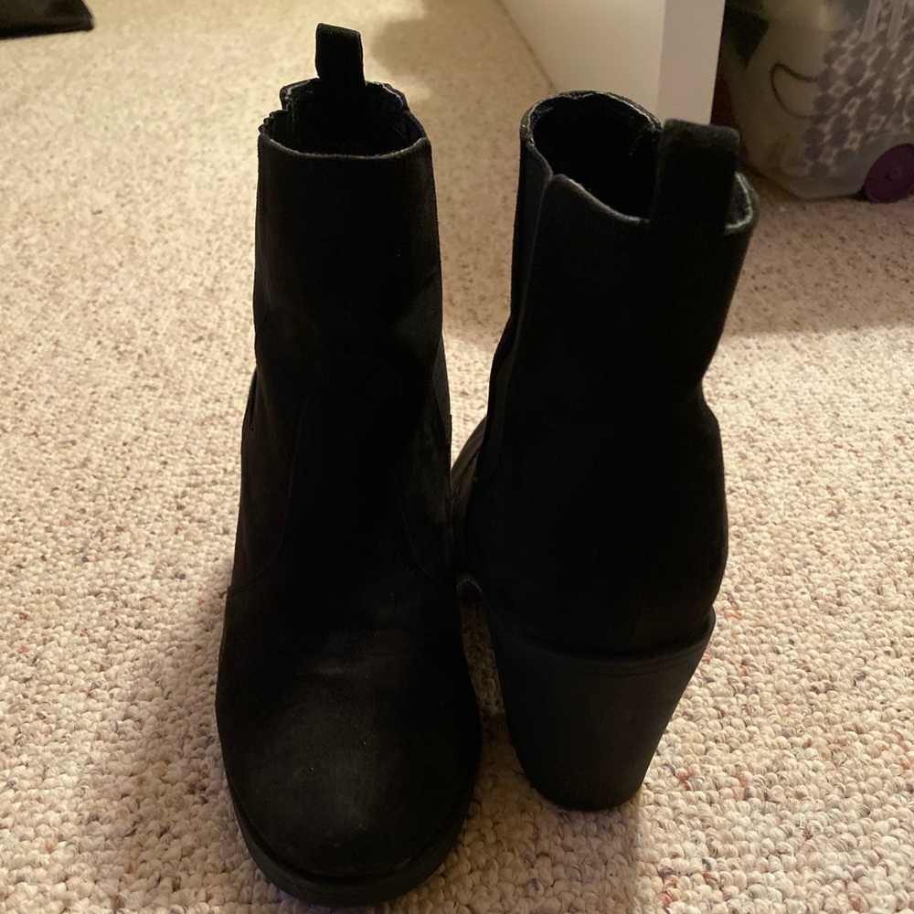 Black booties